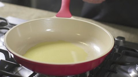 Cooking onion frying