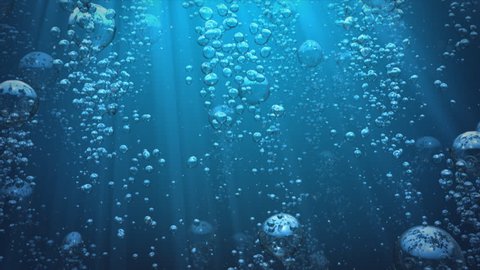 Bubbles Under Water Cg Rendering の動画素材 ロイヤリティフリー Shutterstock