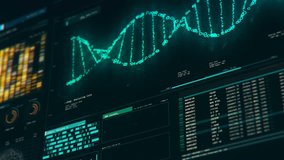 Analyzing DNA structure, forensic research, genes and genetic disorders, science. DNA molecules analysis, biochemistry, statistics in graphs and charts - Powered by Shutterstock - Get 15% off with code: PIKWIZARD15