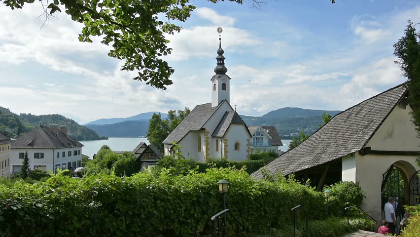 the sanctuary of Maria Worth, Carinthia, Austria