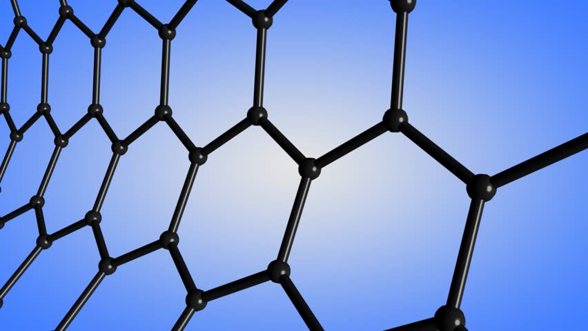 Computer-graphic generated animation of single-wall Carbon nanotube. 