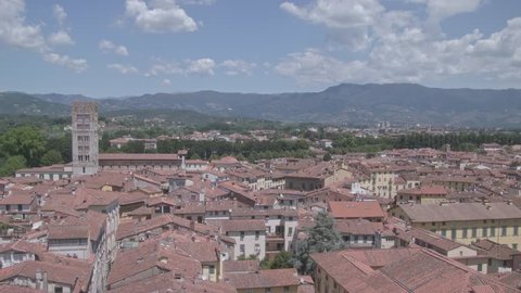 View over Lucca
