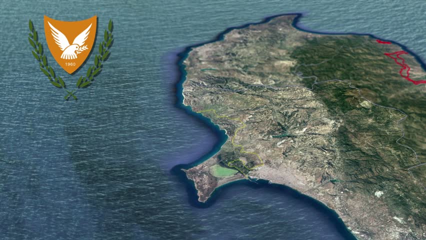 Limassol with Coat Of Arms Animation Map
Districts of Cyprus