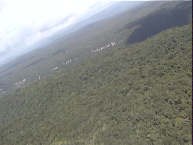 Aerial view of Kaieteur waterfalls in Guyana