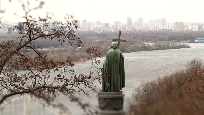 The monument to St. Vladimir. Kiev. Ukraine.