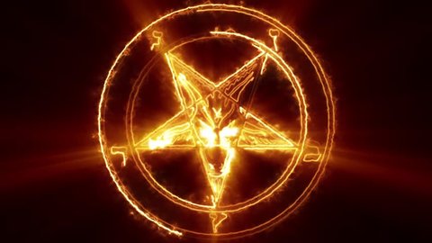 Baphomet Pentagram Symbol is animation of energy flow which outline the satanâ??s symbol. It perfect to use on VJ thematic sets, metal and gothic festivals, halloween parties or your performances.
