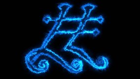 This is animated runic and alchemic sign. If you need some customization, simply place it on top of your graphics or footage and use one of the blending modes (add, lighten or screen)
