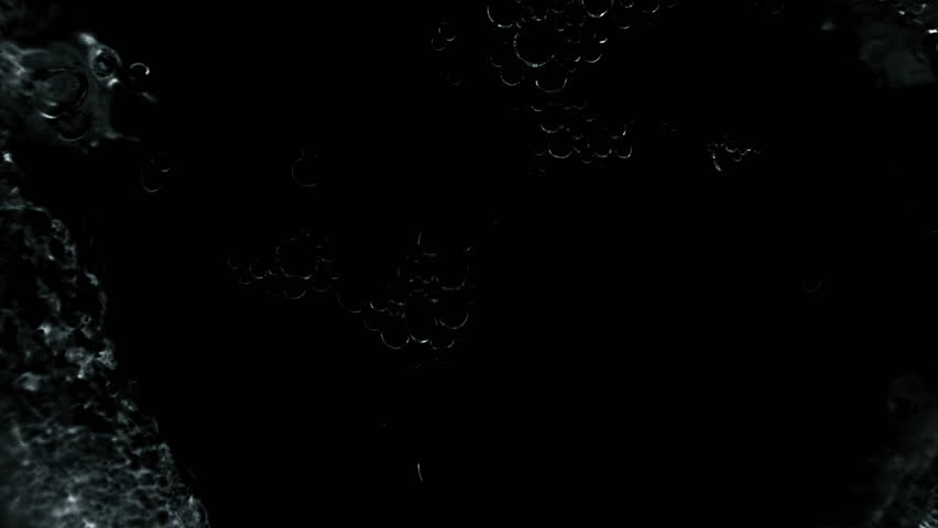 High speed camera shot of an water element, isolated on a black background. Can be pre-matted for your video footage by using the command Frame Blending - Multiply.
 | Shutterstock HD Video #18759509