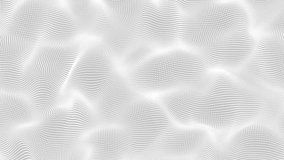 Waves From Dots Particles Background is great for broadcast, commercials, and presentations. This video loops so extending its length is very easy.