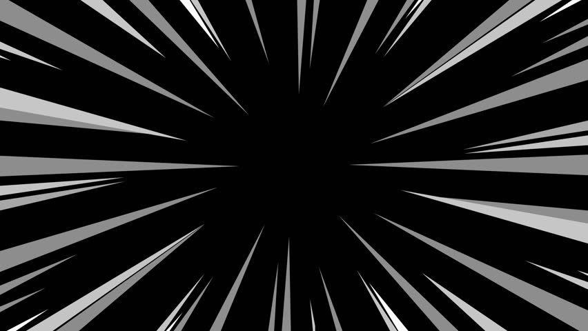Animation of Comic speed radial background Royalty-Free Stock Footage #18788183