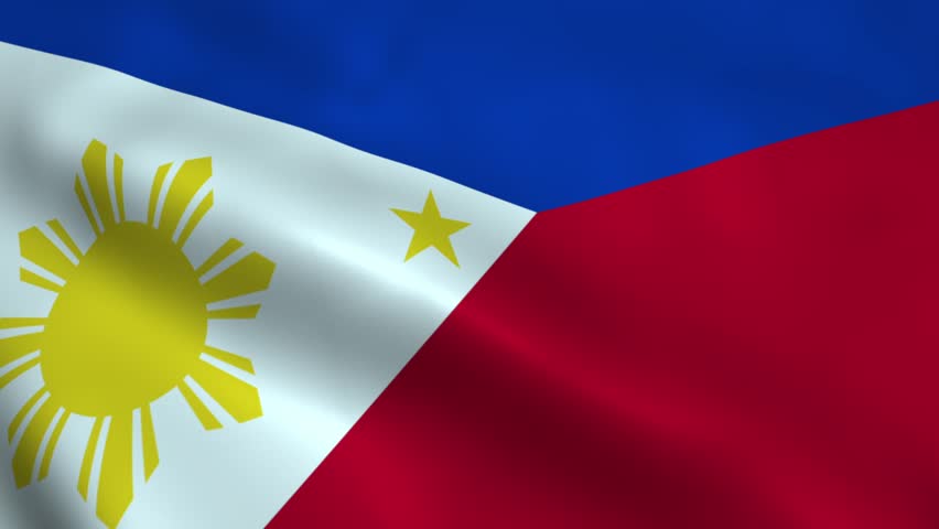 realistic philippines flag Stock Footage Video (100% Royalty-free ...