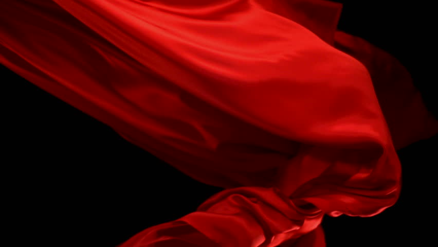 Flowing red cloth | Shutterstock HD Video #1879477
