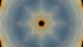 Divine Kaleidoscopic Video Background /// Natural octagon kaleidoscope tunnel. This is a great animated background especially suited for music videos & meditation events