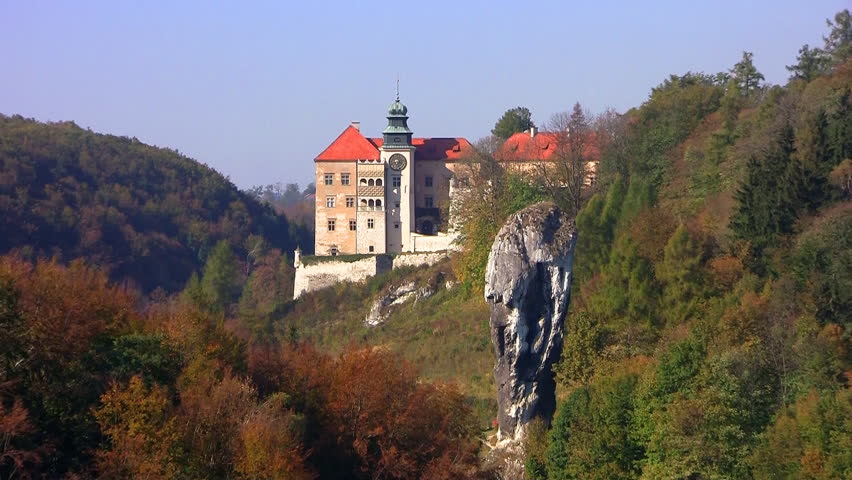 Ojcow Castle in Poland
