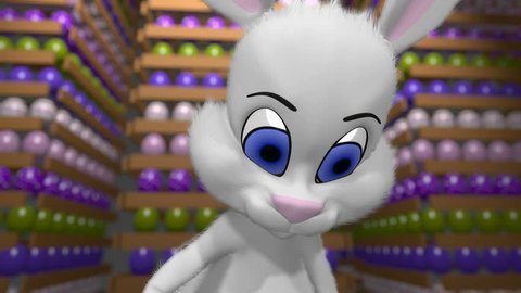 Easter Bunny Stock Video