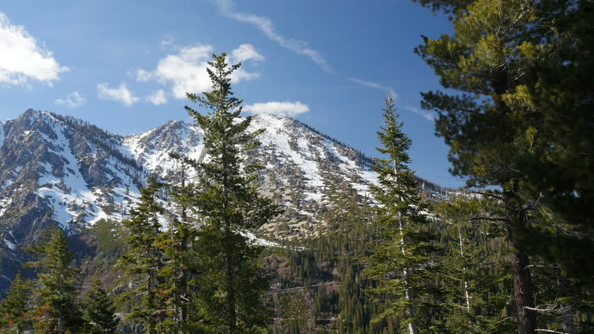 Panorama of the Lake Tahoe