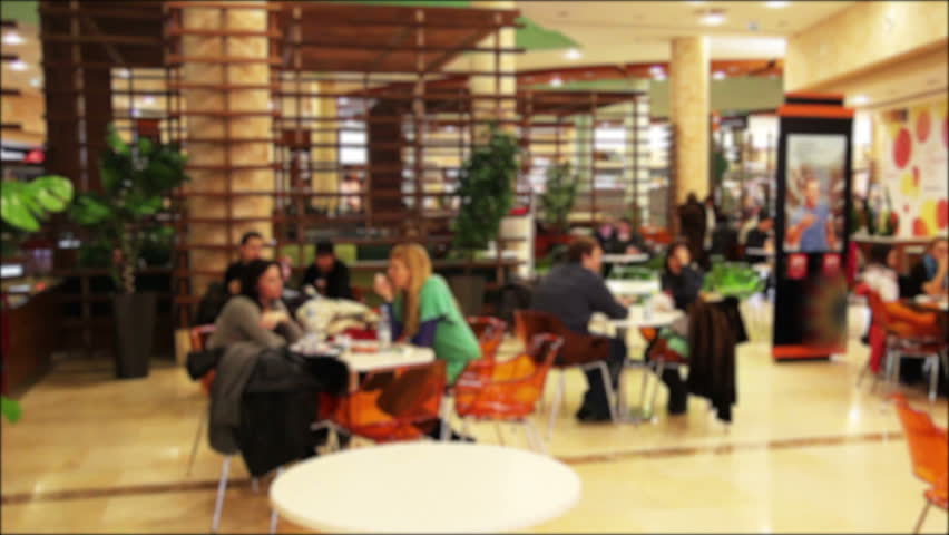 people in a cafe