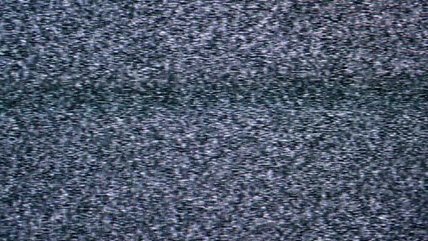 High quality HD video of real tv noise.