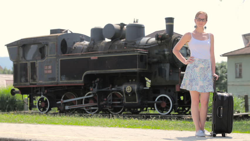 short skirt with train