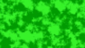 Green Pixel Animate Background.