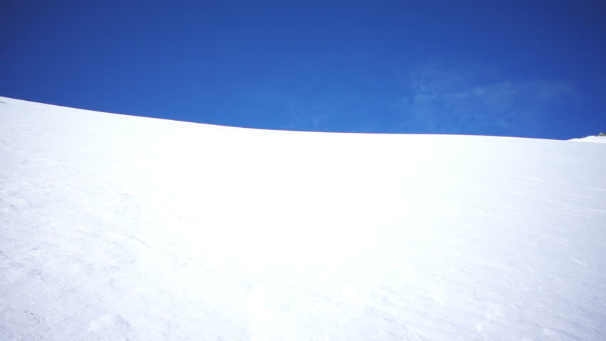 Skier Skiing In Fresh Powder Stock Footage Video 100 Royalty Free Shutterstock