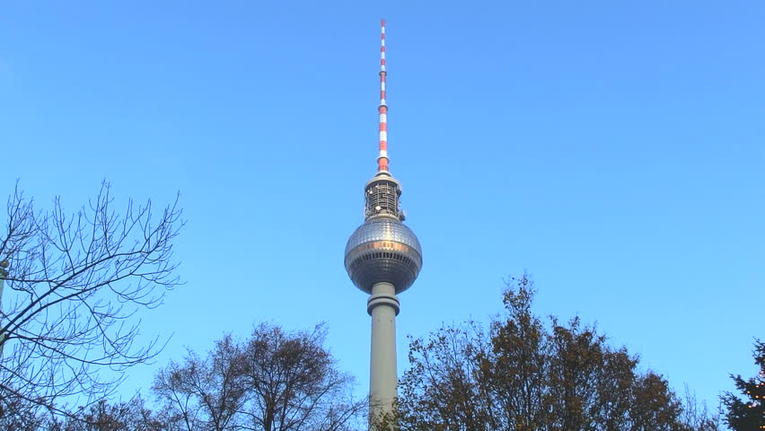 Fernsehturm (Television Tower) located at Alexanderplatz in Berlin, Germany