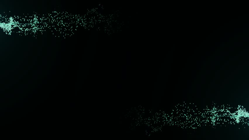 Glowing particles