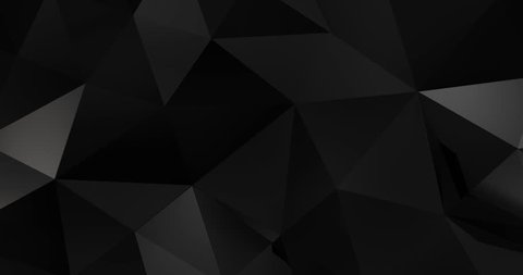 3d black abstract material design background loop 4k