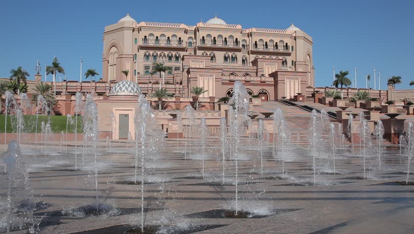 Emirates Palace in Abu Dhabi, United Arab Emirates