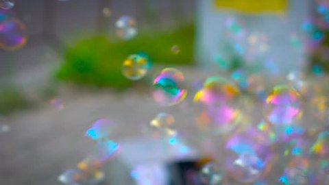 Soap Bubbles In Real Time Dof