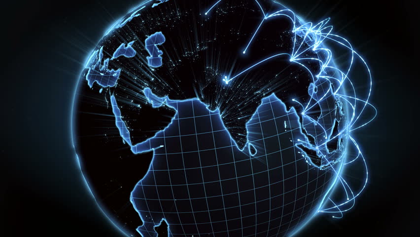 Growing Network Connections Across the : Video de stock ...