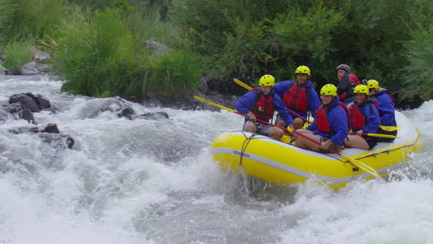 Whitewater Rafting 4k