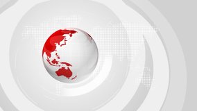 Broadcast globe animation with animated background. - Powered by Shutterstock - Get 15% off with code: PIKWIZARD15