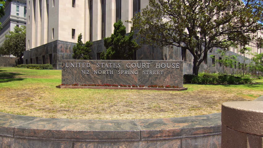 Los Angeles United States Court House, no logos or people