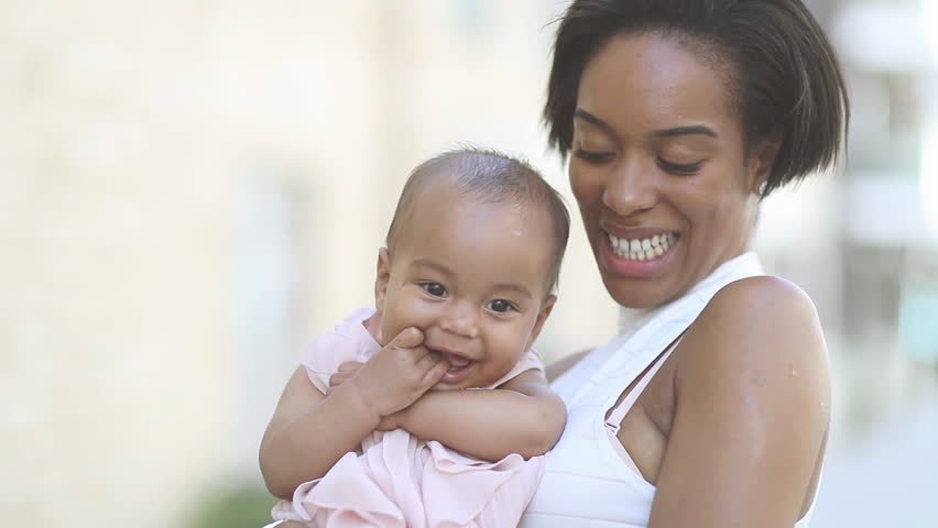 afro american baby