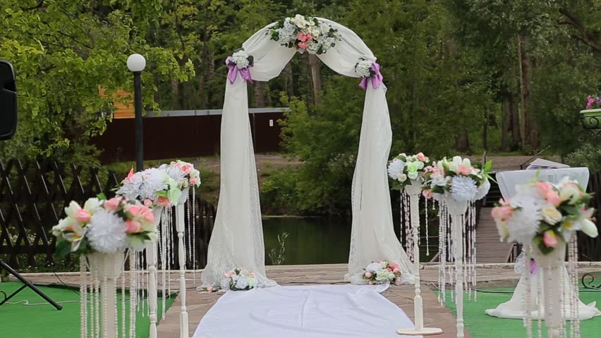 Wedding Decorations Arch Stock, How To Decorate Arches For Weddings