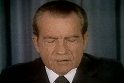 President Richard Nixon discusses his orders to tell everyone to tell the truth during the Watergate investigation at the release of the Watergate tapes in the 1970s. (1970s)