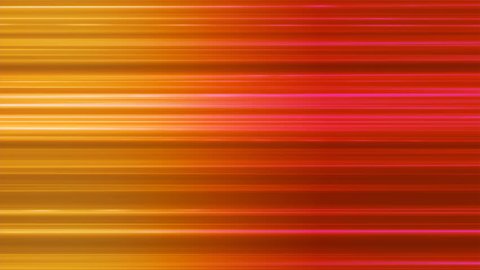Broadcast Horizontal Hi-Tech Lines, Red Orange, Abstract, Loopable, 4K