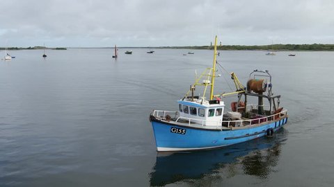 Cruinniu Na mBad Boat Festival in Kinvara, Co. Galway. 19 - 21 August, 2017. A vintage boat race featuring the Galway Hookers and Curraghs that takes place annually off the coast of Ireland.