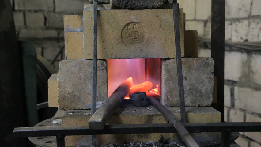 Burning fire and billet in the kiln | Shutterstock HD Video #19114033