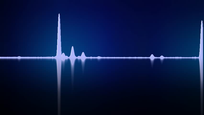 audio frequency monitor sound wave Royalty-Free Stock Footage #19126363
