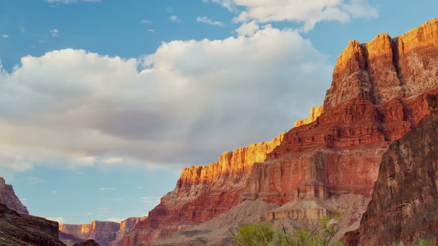 Time Lapse of Clouds over the Grand Canyon