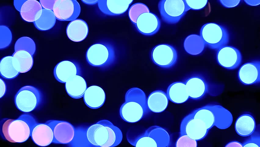 Lights at night.