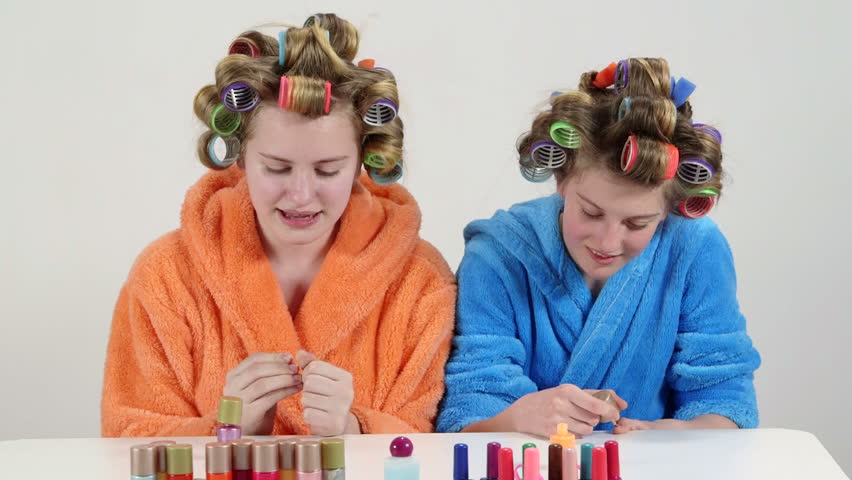 girls hair curlers