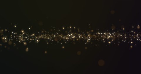 Abstract Gold Particles Background