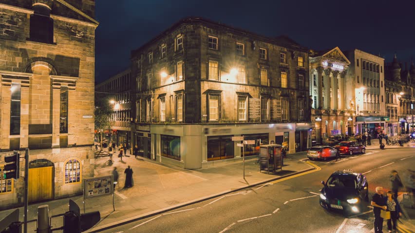 4K Time lapse in the street of London.