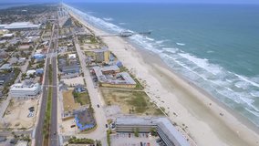 Amazing aerial video tour of Daytona Beach FL and fishing pier