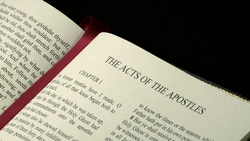 Scripture selection from the Holy Bible, Book of Acts
