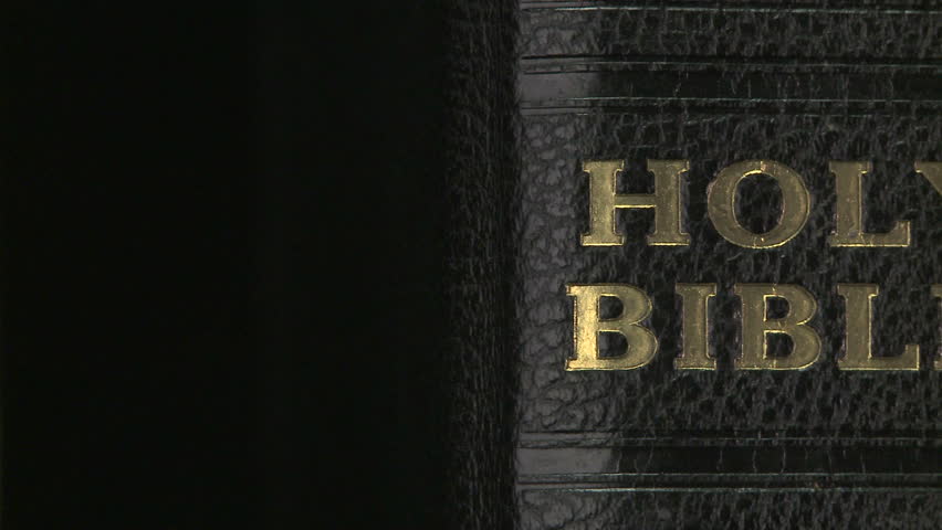Rotation on the Holy Bible title, rotate through