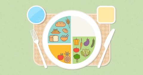 Plan Your Meal Infographic Dish Chart Stock Vector (Royalty Free ...